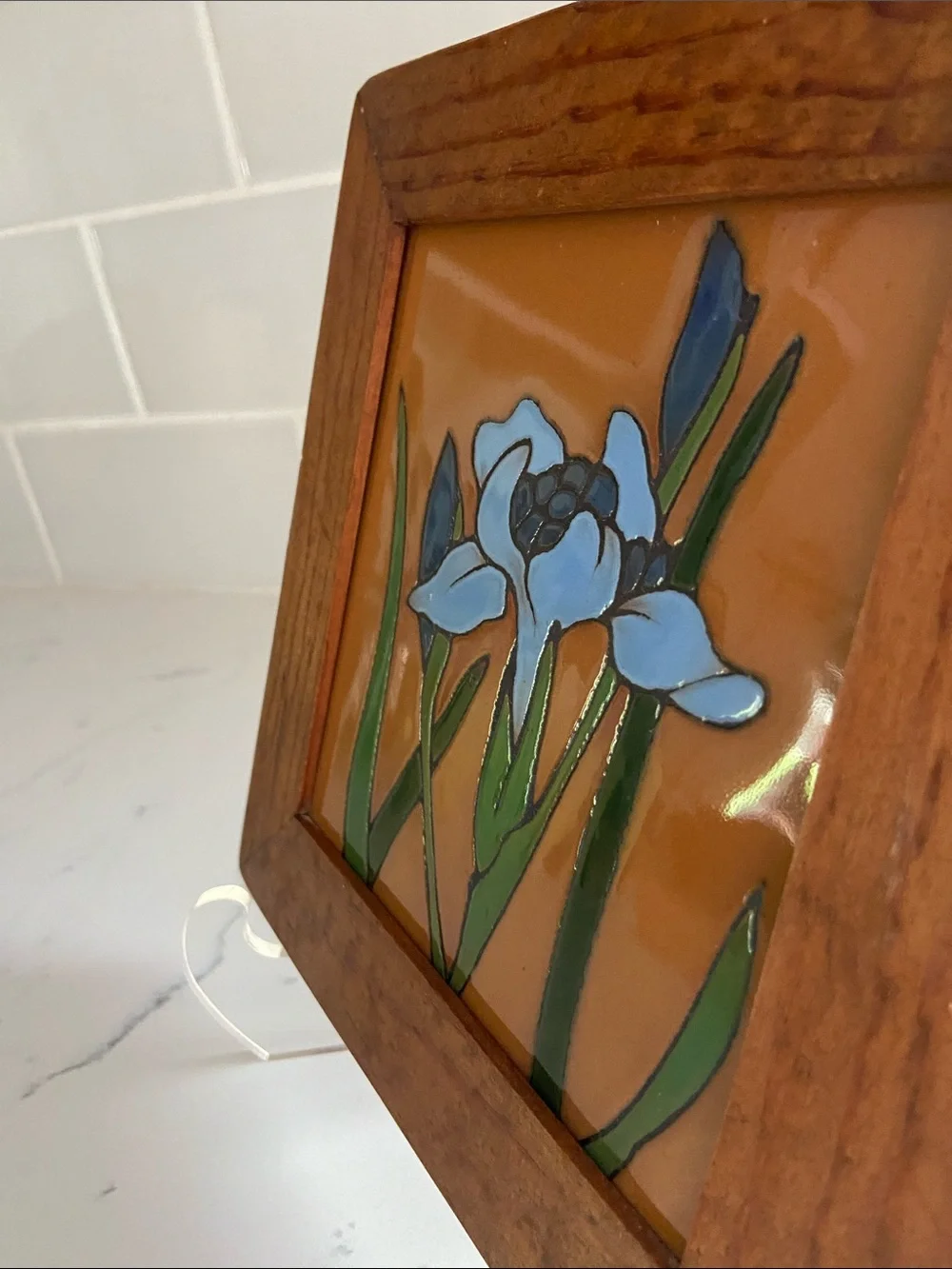 Mag Mor Art Tiles Santa Fe Hand Painted Tile Christine Fitzgerald
